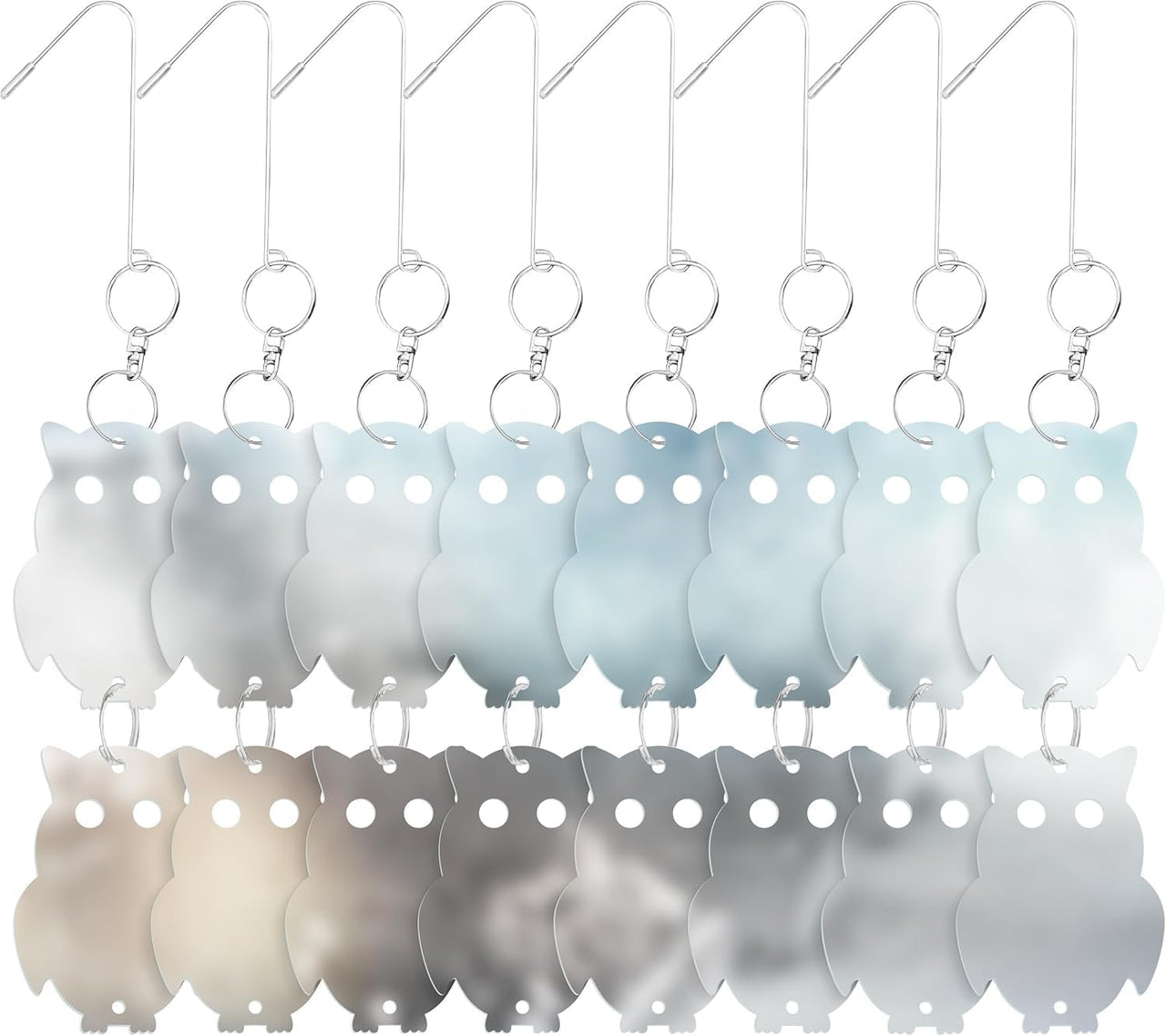 ISOTRONIC フクロウ型 鳥よけオブジェ（反射板付き）